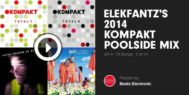 Elekfantz Kompakt 20 Poolside Mix Beats
